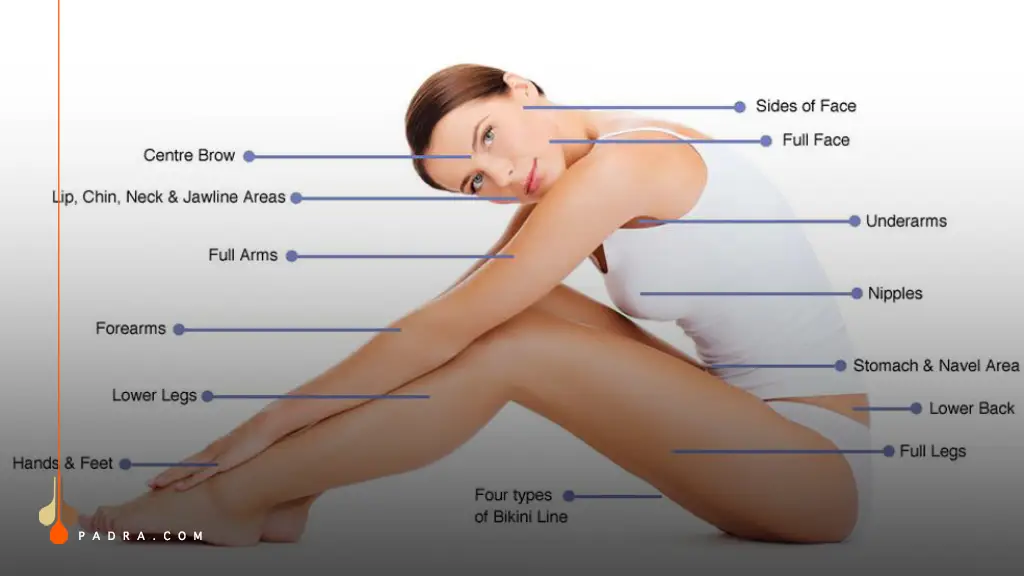 Body Areas Suitable for Laser Hair Removal