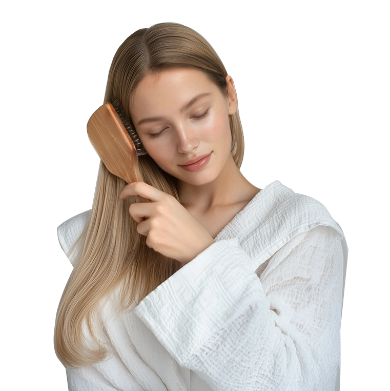 علاج تساقط شعر عند النساء